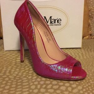 Bella Marie by DND Fashion! High Heels-fuchsia